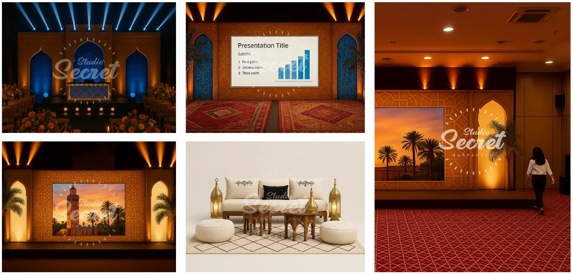 1001 Nuits — Scénographie Signature Marrakech