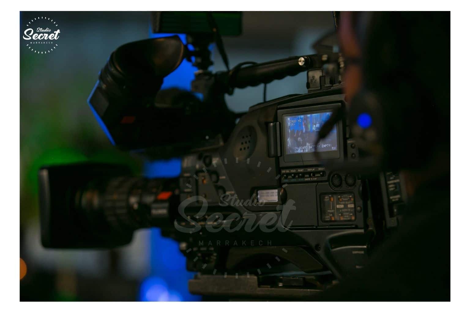 Matériel professionnel de captation vidéo