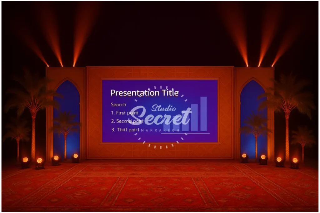 1001 Nuits — Scénographie Signature Marrakech