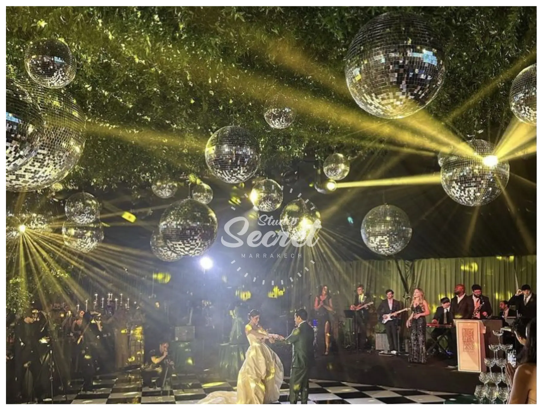 Location Boule à facettes á marrakech