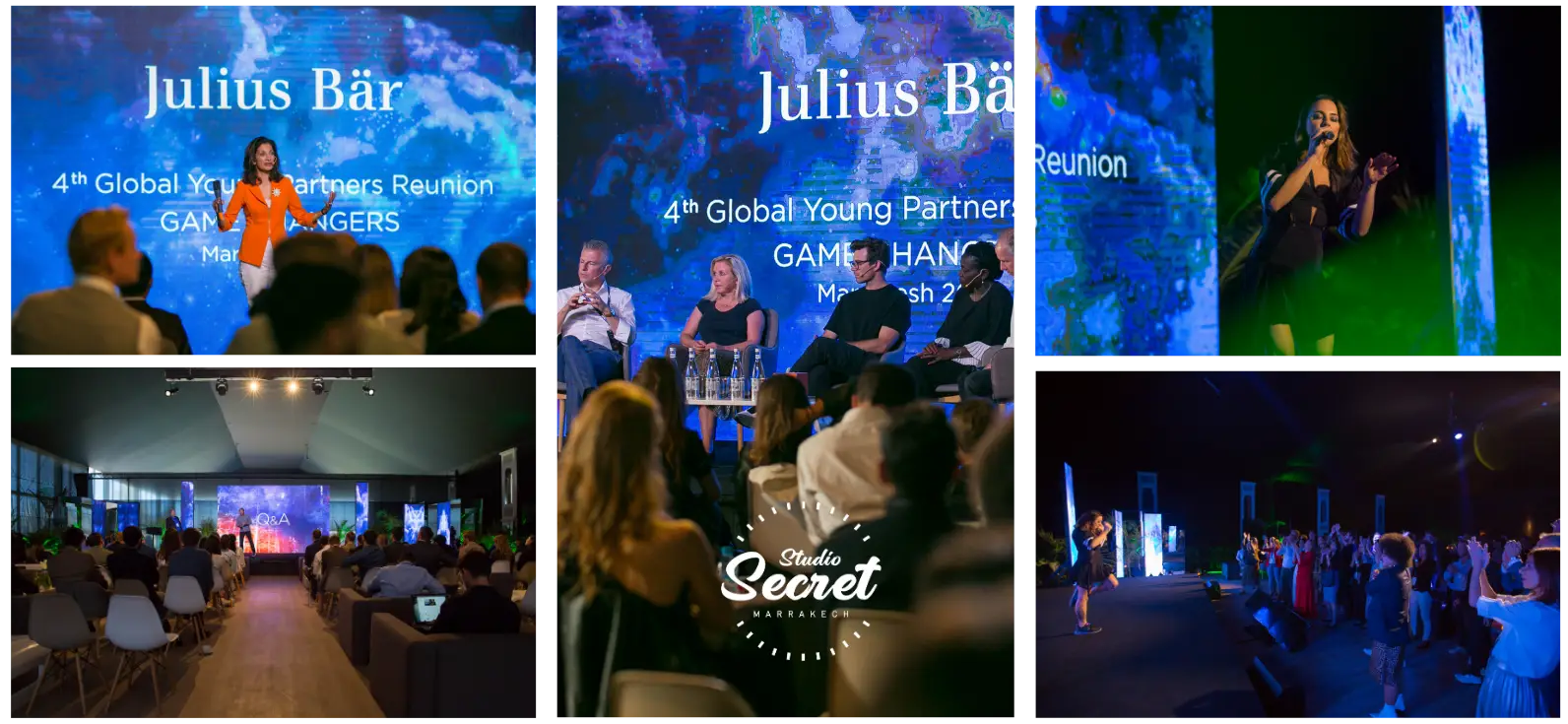 Production audiovisuelle & diffusion live á marrakech