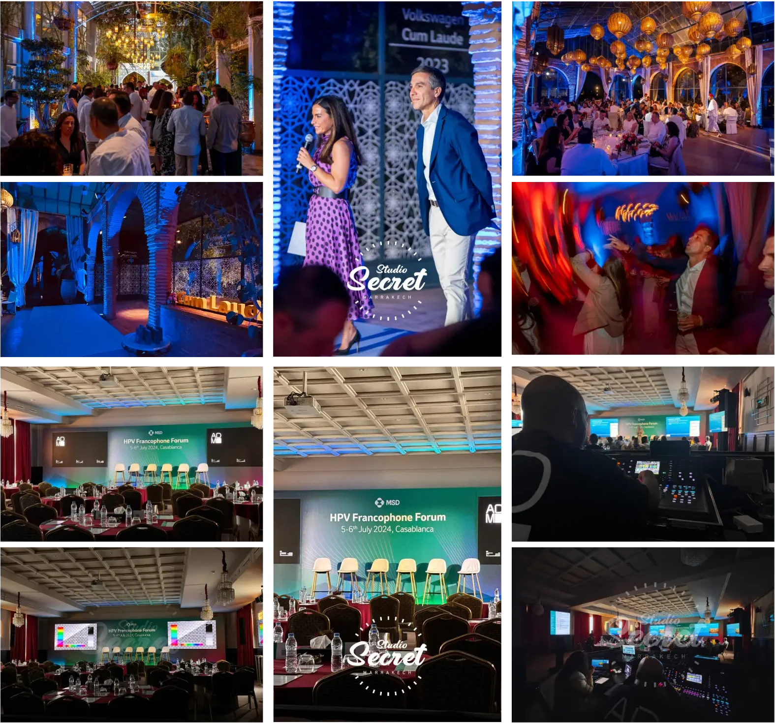 Design & création de scénographies événementielles clés en main au maroc